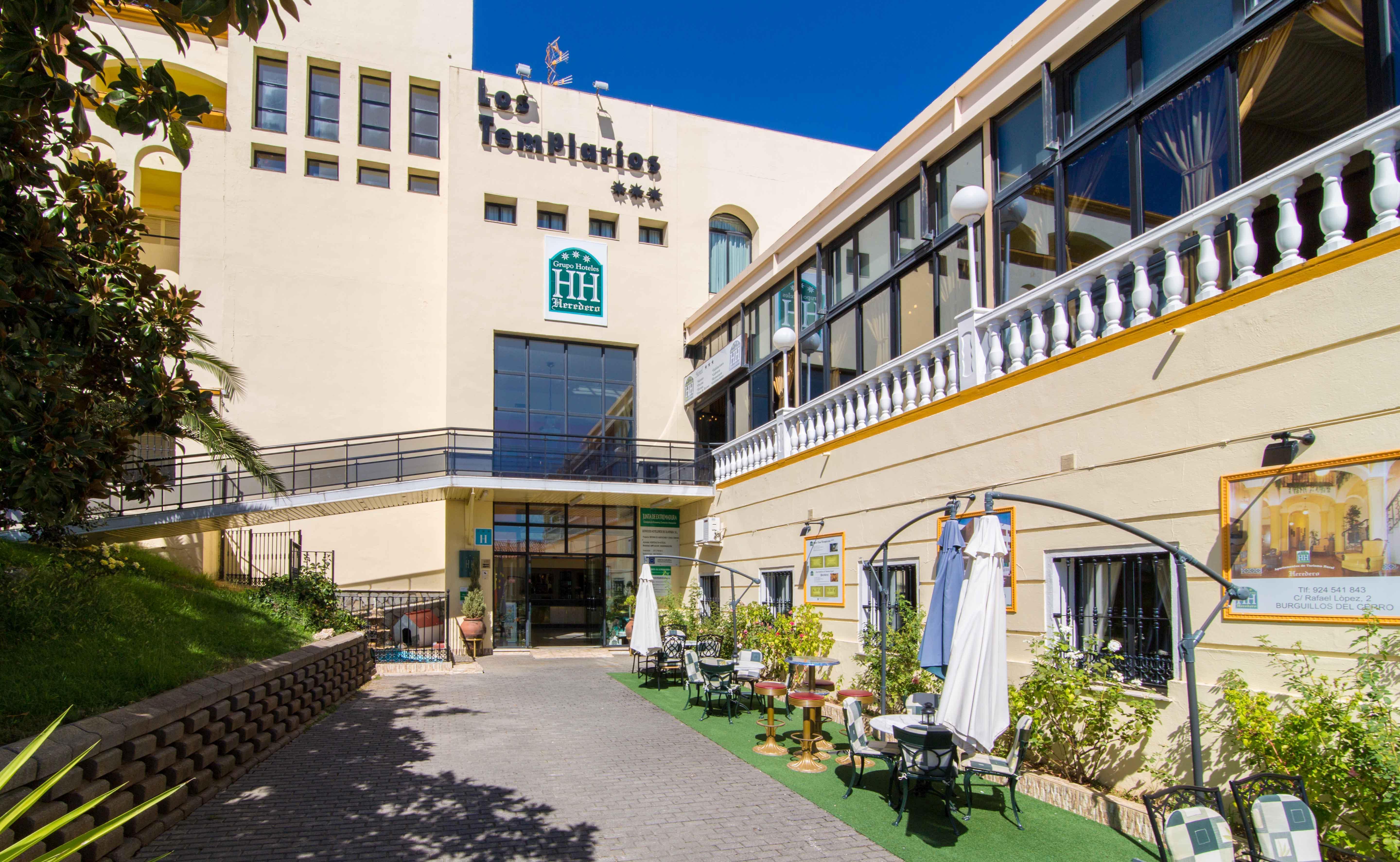 Hotel Los Templarios Jerez De Los Caballeros Extérieur photo